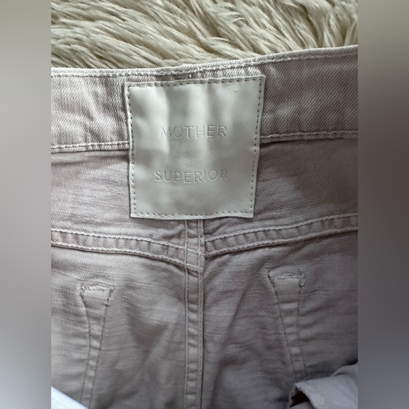 Mother Superior Denim High Waisted Rascal Ankle Jeans Devil Drinks Coffee Sz 30 - Picture 8 of 15